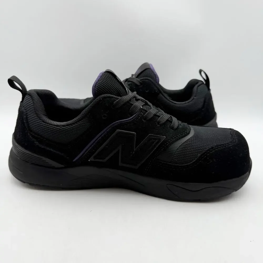 New Balance Womens Elite Lite SD Work Sneakers Size 9 WIDE EU 40.5 Black CT EUC